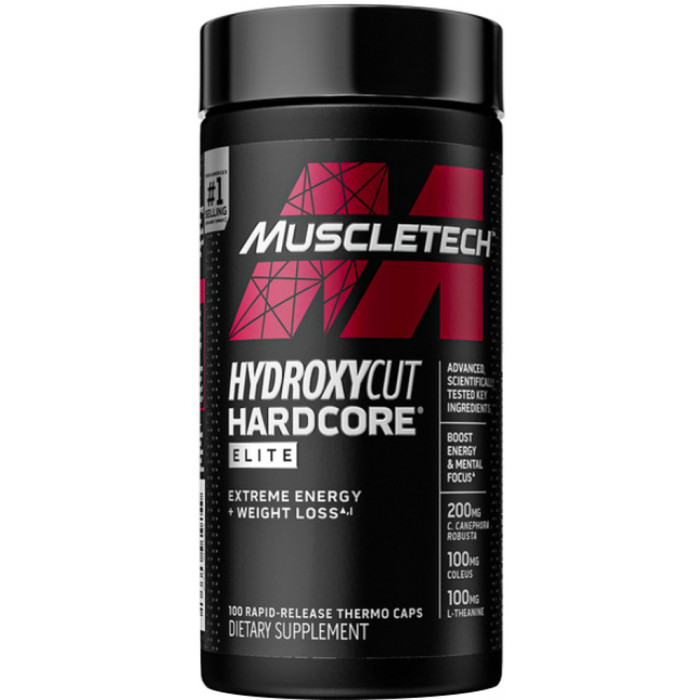 Hydroxycut Hardcore Elite 100 Capsulas