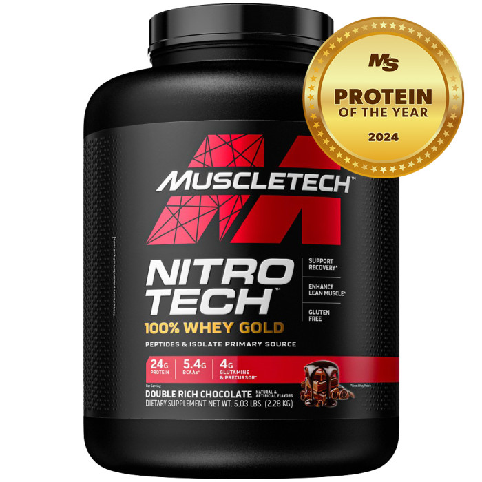 Nitro-Tech 100% Whey Gold 5 LB