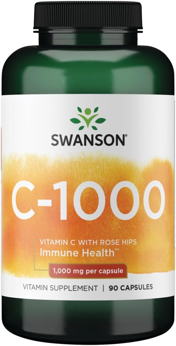 Swanson Vitamina C con Rose HIPS